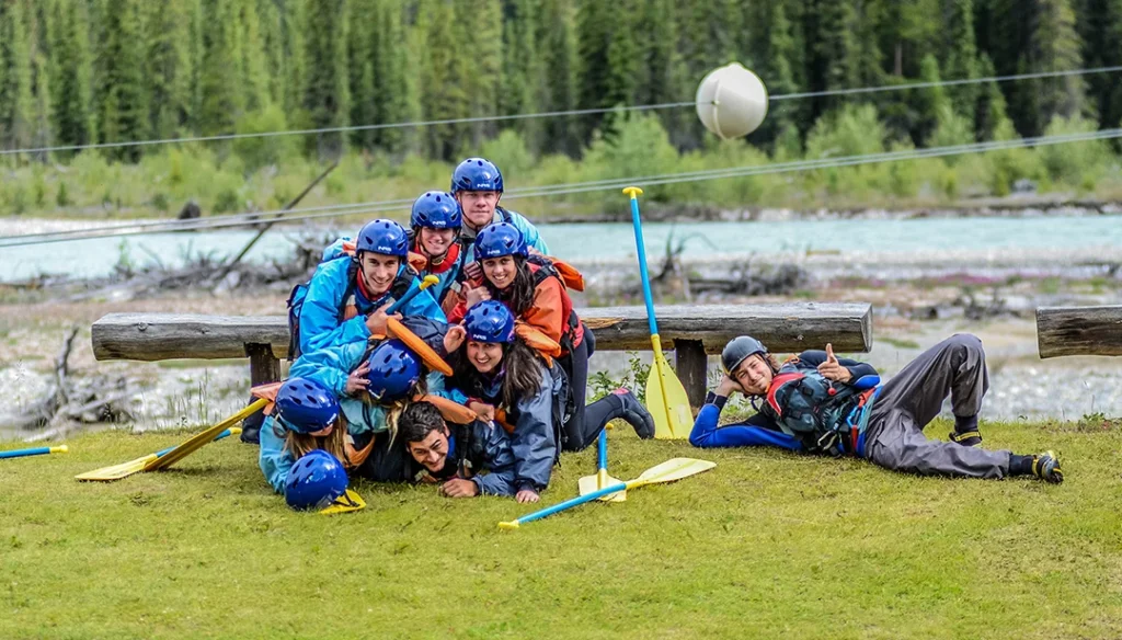 banff white water rafting